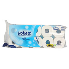 KOKETT Toilettenpapier, 3-lagig