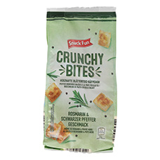 SNACK FUN Knusper Bites, Pfeffer Rosmarin