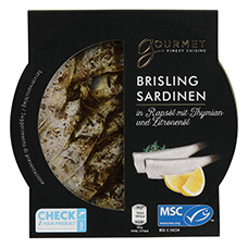 GOURMET Brisling Sardinen Limone Thymian