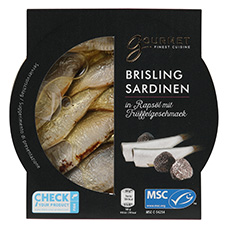 GOURMET Brisling Sardinen Trüffel