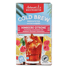 WESTMINSTER Cold Brew Tee, Himbeer-Zitrone
