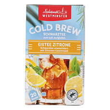 WESTMINSTER Cold Brew Tee, Eistee Zitrone