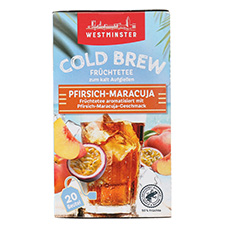 WESTMINSTER Cold Brew Tee, Pfirsich-Maracuja