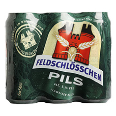 FELDSCHLÖSSCHEN Pils 6er-Pack, 5.1 % Vol.