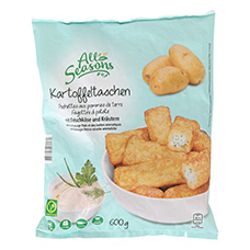 ALL SEASONS Kartoffeltaschen mit Frischkäse & Kräutern