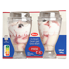 MUCCI Dessert di gelato, Amarena