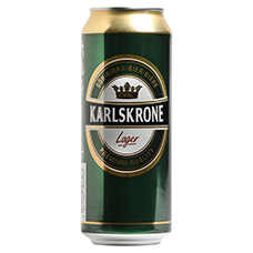 KARLSKRONE Bière lager, 4.9 % vol.