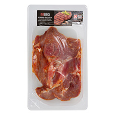 BBQ Schweinssteaks vom Hals