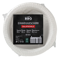 BBQ Einweggeschirr Salatschale