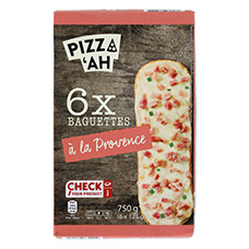 PIZZ'AH Pizza Baguettes Provence
