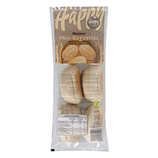 HAPPY HARVEST 6 Aufback-Mini-Baguettes