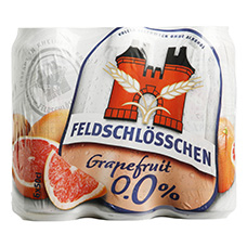 FELDSCHLÖSSCHEN Panaché Grapefruit Alkoholfrei 6er-Pack, 0.0 % Vol.