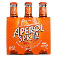 APEROL Spritz pack de 3, 9 % vol.
