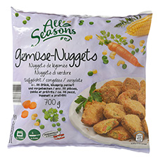 ALL SEASONS Snacking Gemüse, Nuggets