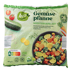 BIO Poêlée de légumes, à la méditerranéenne