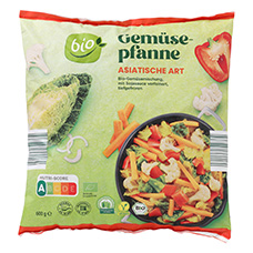 BIO Poêlée de légumes, style asiatique