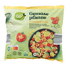 BIO Poêlée de légumes, légumes d'été