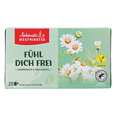 WESTMINSTER Wohlfühltee, Fühl dich frei