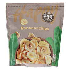 HAPPY HARVEST Trockenfrüchte Bananenchips