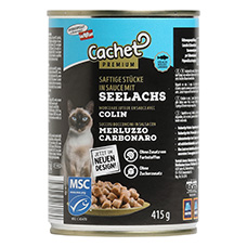 CACHET Katzefutter, Seelachs