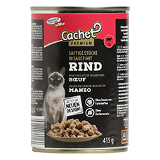 CACHET Katzefutter, Rind