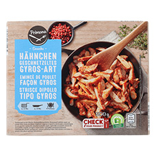 PRIMANA Émincé de poulet, façon gyros