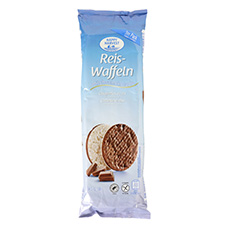 HAPPY HARVEST Reiswaffeln mit Vollmilchschokolade