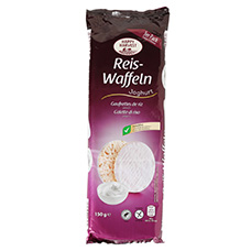 HAPPY HARVEST Reiswaffeln mit Joghurt