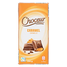 CHOCEUR Schokolade gefüllt, Caramel