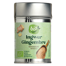 BIO Gewürz Ingwer