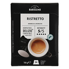 BARISSIMO Capsules de café Ristretto 