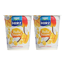 HIRZ Joghurt Special Edition Mango Kokos, 2er-Pack