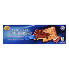 FINEST BAKERY Biscotto al burro, cioccolato al latte