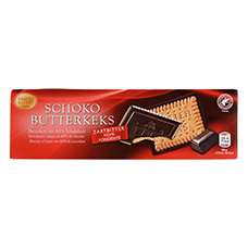 FINEST BAKERY Biscotto al burro, cioccolato fondente