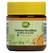 BIO Bouillon en bocal, poulet