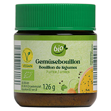 BIO Bouillon en bocal, légumes