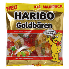 HARIBO Gommes fruitées Oursons d’or 
