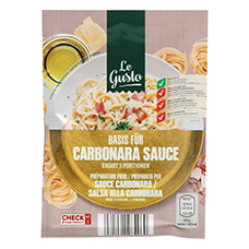 LE GUSTO Sauce im Beutel, Carbonara