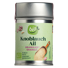 BIO Gewürz Knoblauch