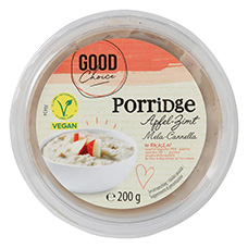 GOOD CHOICE Porridge pomme-cannelle