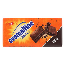 OVOMALTINE Schokolade Tafel Crunchy Noir