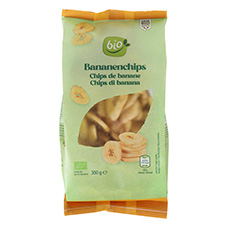 BIO Trockenfrüchte, Bananenchips