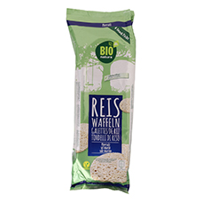 BIO NATURA Reiswaffeln, Meersalz