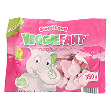 SWEET LAND Gommes fruitées, Veggiefant