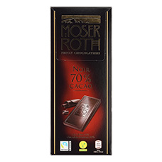MOSER ROTH Premium Schokolade, Zartbitter 70 %