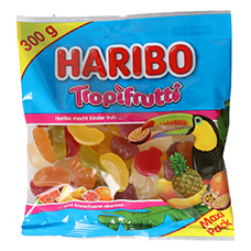 HARIBO Fruchtgummi Tropifrutti