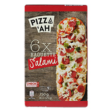 PIZZ'AH Pizza Baguettes Salami