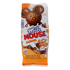 CHOCEUR Schokoladen-Milch-Mäuse, Karamell