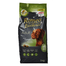 ROMEO EXCELLENCE Hundetrockenfutter mit Geflügel, Adult