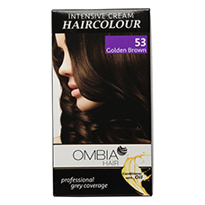 OMBIA HAIR Haarfarbe, Goldbraun
